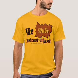 T-shirt Tubo do YE (texto escuro)