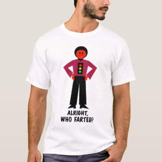 T-shirt Tudo bem, quem Farted?