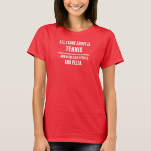T-shirt Tudo cuidado de I é aproximadamente esportes do