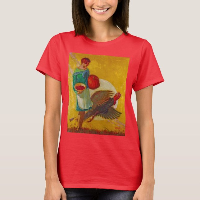 T-shirt Tudo menos o peru (Frente)