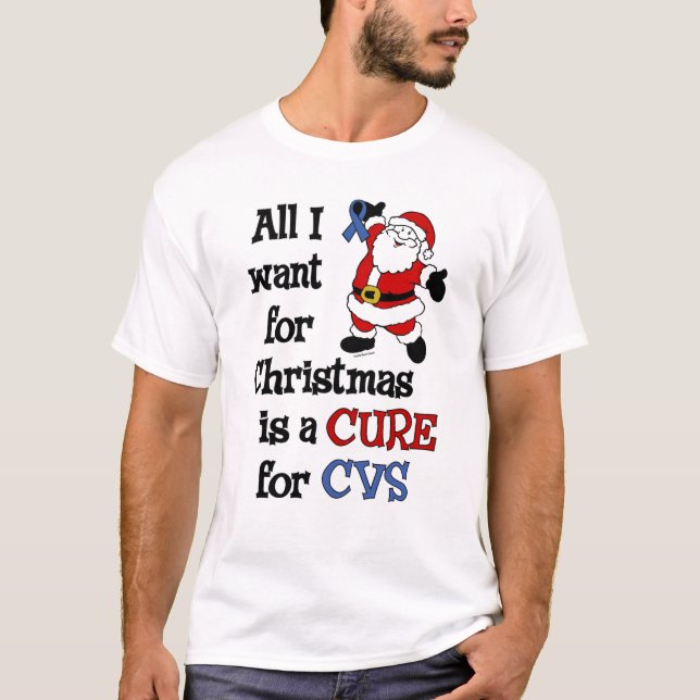 T-shirt Tudo o que quero para o Natal...CVS (Frente)