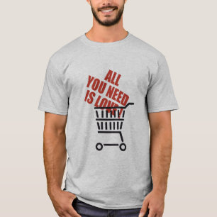 T-shirt Tudo que você precisa é amor