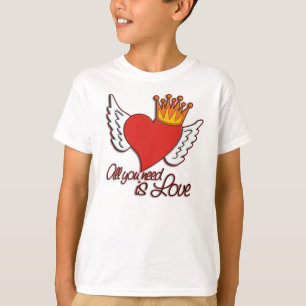 T-shirt Tudo Que Você Precisa É De Amor