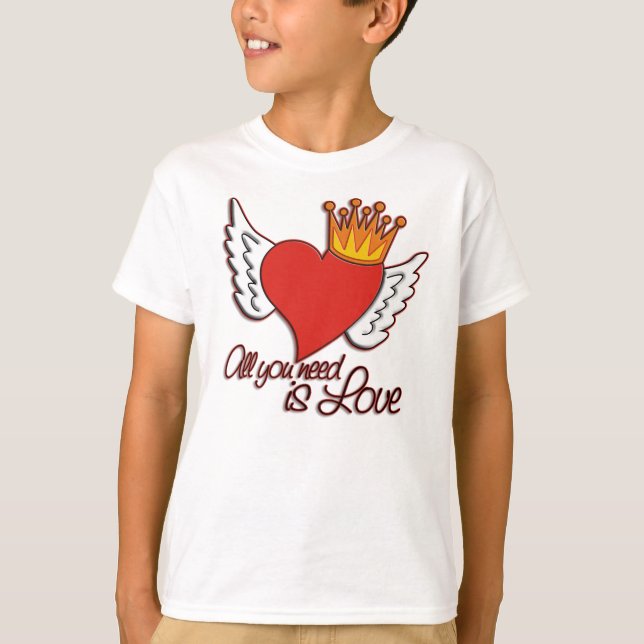 T-shirt Tudo Que Você Precisa É De Amor (Frente)