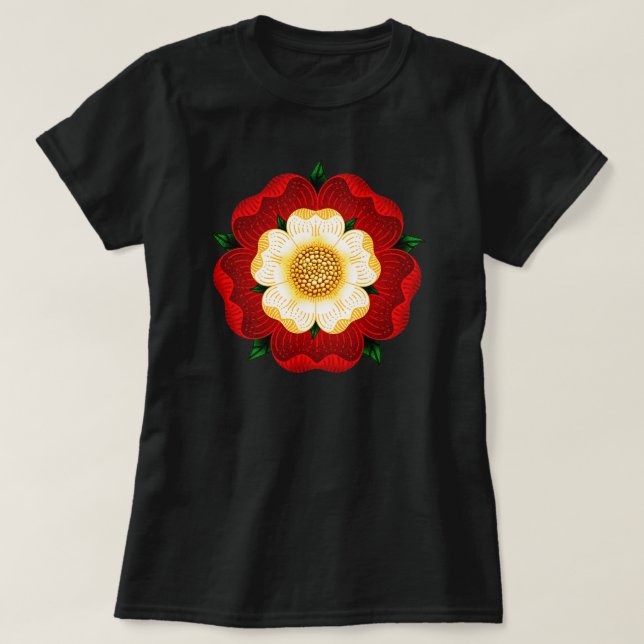 T-shirt Tudor Rosa (Frente do Design)