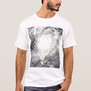 T-shirt Tufão Morakot sobre Formosa