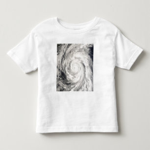 T-shirt Tufão Rammasun no mar filipino