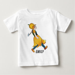 T-shirt Tulipa Amarela Criança Floral Engraçada Flor Bonit