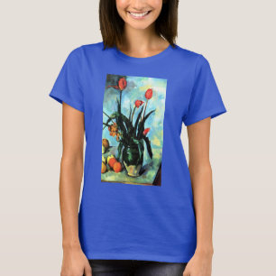 T-shirt Tulipas em um Vaso por Paul Cezanne, Arte Antiga