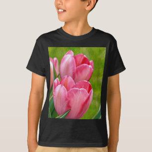 T-shirt Tulipas Rosa