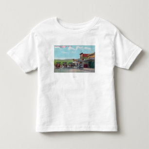 T-shirt Turistas que partem para a cena de Tijuana