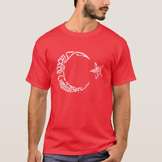 T-shirt Türkiye Cumhuriyeti - Atatürk (Frente)