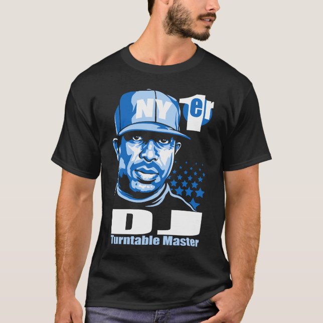 T-shirt Turntable master (Frente)