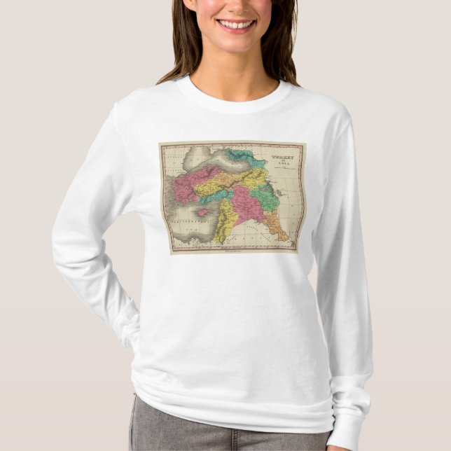 T-shirt Turquia em Ásia 3 (Frente)