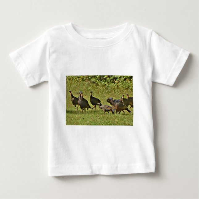 T-shirt Turquia Selvagem, Cores de Camuflagem (Frente)