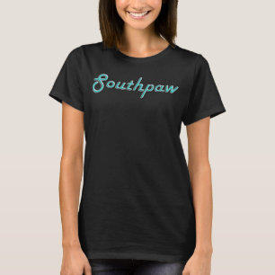 T-Shirt Turquoise Retro Southpaw
