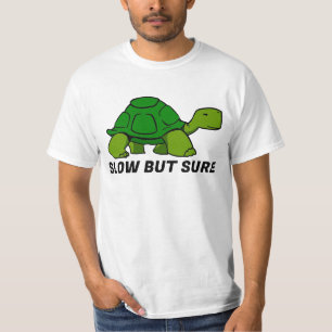 T-shirt Turtle, lenta mas segura
