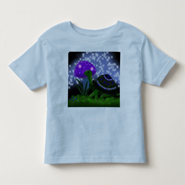T-Shirt Turtle Roxo (Frente)