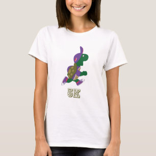 T-shirt Turtle Runner 5K - Roxo
