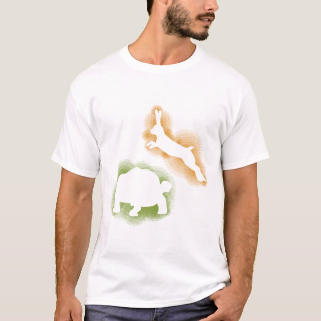 T-shirt Turtoise e a lebre (Frente)