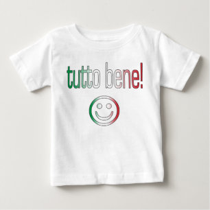 T-shirt Tutto Bene! Cores da bandeira de Italia