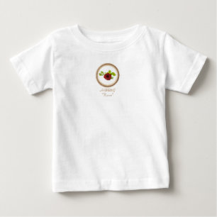 T-shirt Tutu de Bebê Menina HAMbWG, T ou Bodysuit - Rosa