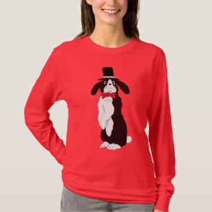 T-Shirt Tuxedo Bunny Real