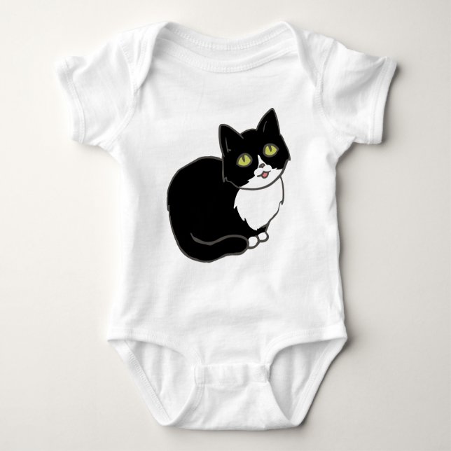 T-shirt Tuxedo Cat (Frente)