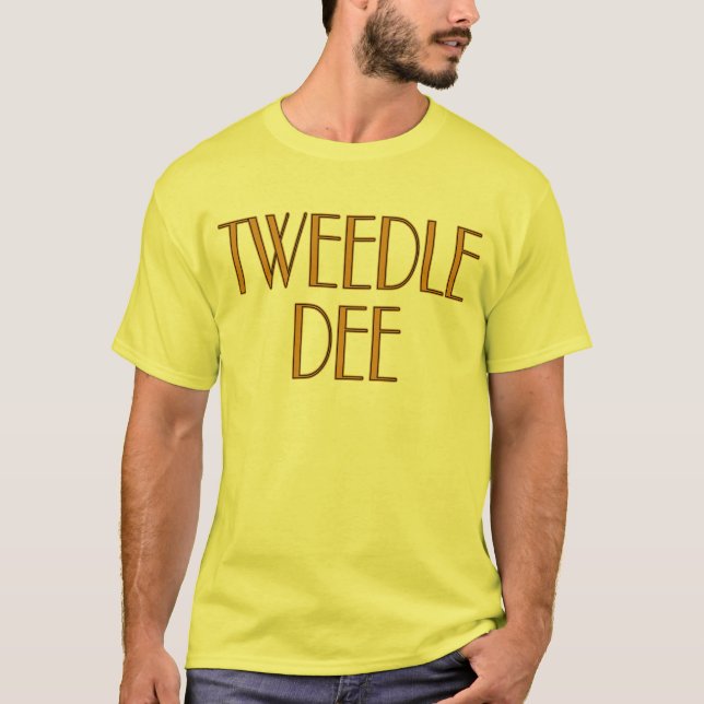 T-shirt Tweedle Dee (Frente)