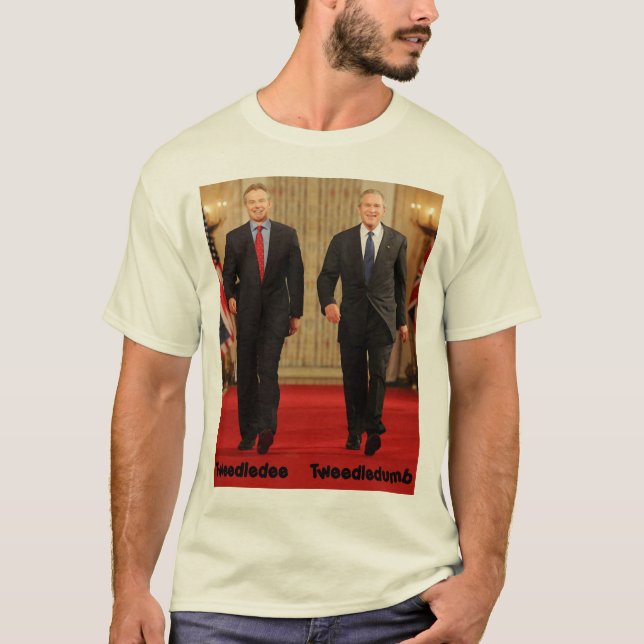 T-shirt Tweedledee & Tweedledumb (Frente)