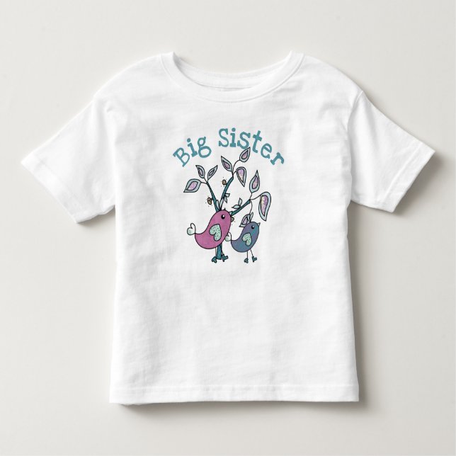T-shirt Tweety Birds Big Sister (Frente)