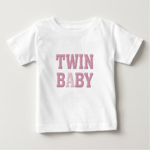 T-shirt Twin Baby A (Rosa)