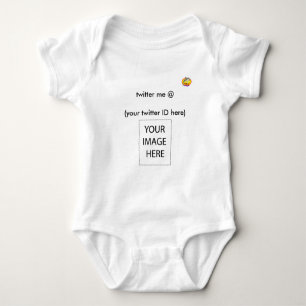 T-shirt twitter me @ (seu ID do twitter aqui) Design de go