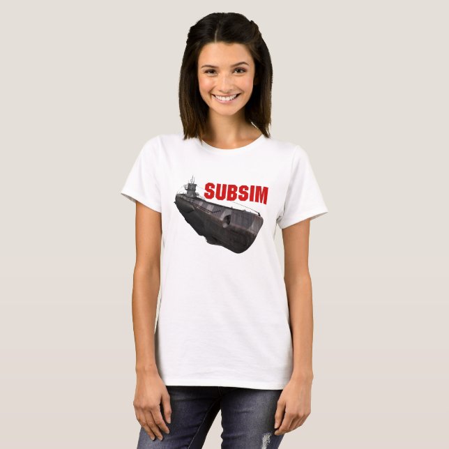 T-shirt U-Boat SUBSIM (Frente Completa)