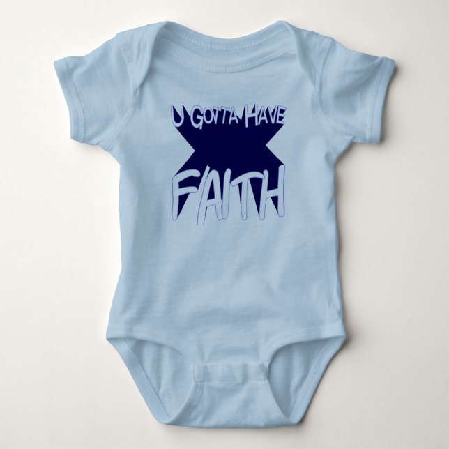 T-shirt U conseguiu ter a fé (Frente)