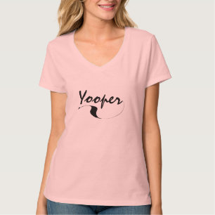 T-shirt U.P. Michigan do presente da pia batismal