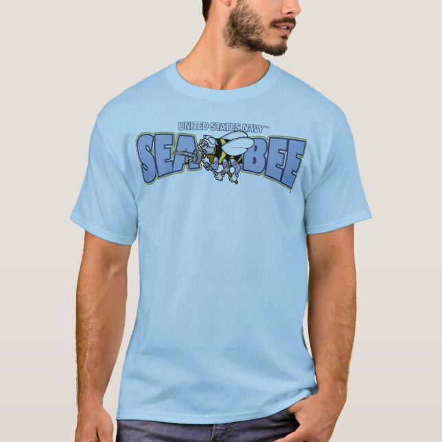 T-shirt U.S. Seabee do marinho (Frente)