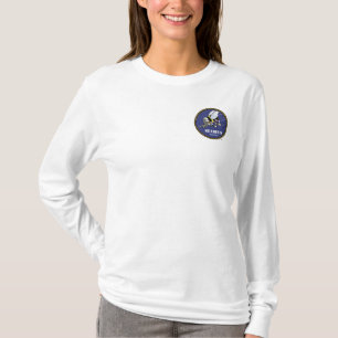 T-shirt U.S. Seabees do marinho  