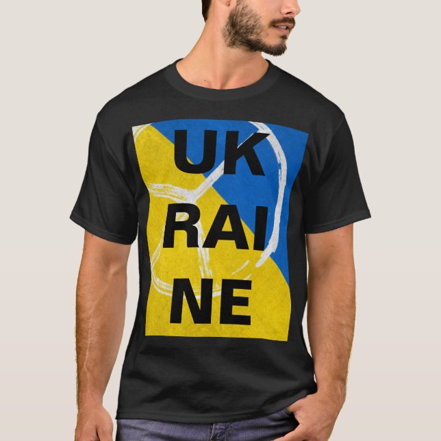 T-Shirt UCRÂNIA (Frente)