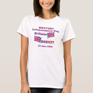 T-Shirt UK EU Sair Reino Unido Brexit