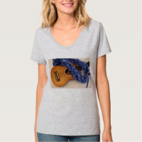 Ukulele e leus azuis