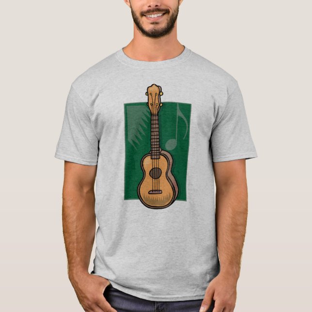 T-shirt Ukulele (me personalize!) (Frente)