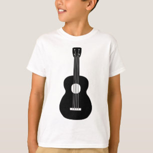 T-shirt Ukulele - Preto