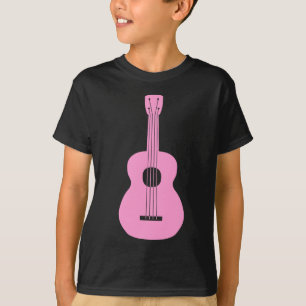 T-shirt Ukulele - Rosa