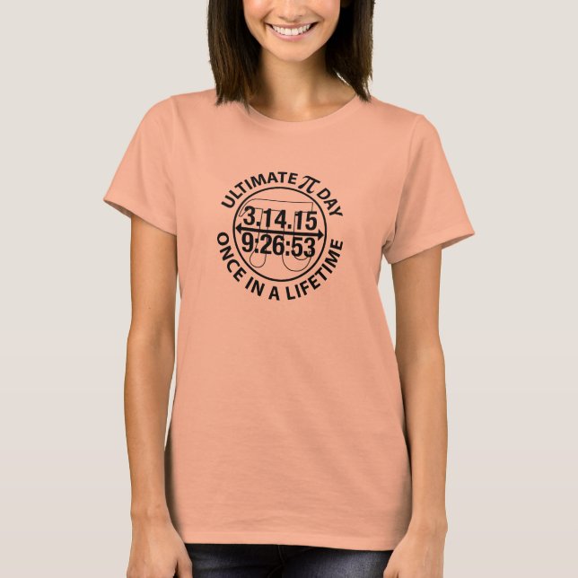 T-shirt Último Dia Pi 2015 (Frente)