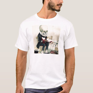 T-shirt Últimos ritos esqueletais
