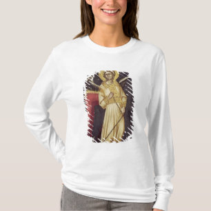T-shirt Um anjo com um demónio em uma corrente