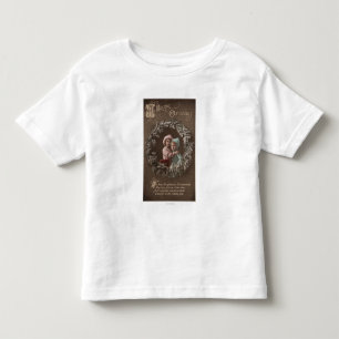 T-shirt Um aperto feliz dos miúdos de ChristmasLittle