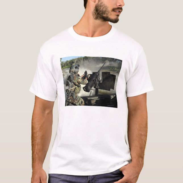 T-shirt Um artesanato de guerra especial Crewman 2 (Frente)