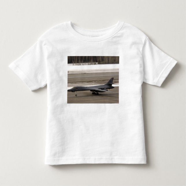 T-shirt Um B-1B Lancer executa um toque e vai (Frente)